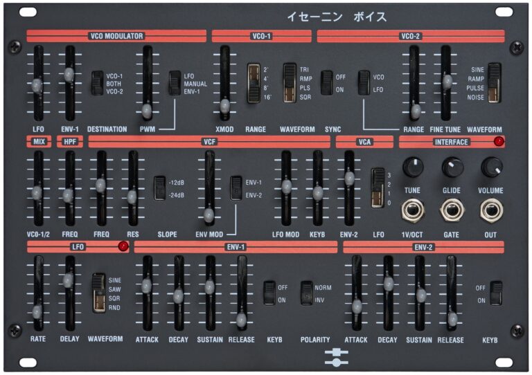 BLACK CORPORATION ISE-NIN Voice Eurorack Module