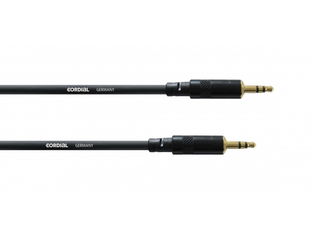 CORDIAL CFS 3 WW câble studio, 3m, MiniJack sym. – Image 1