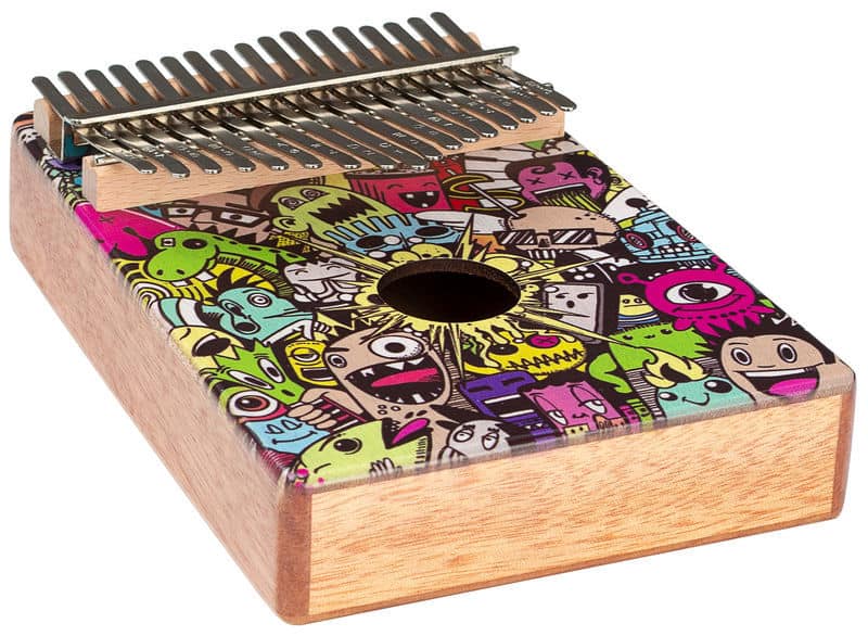 SELA Kalimba 10 notes Art Series Little Monster – Image 2