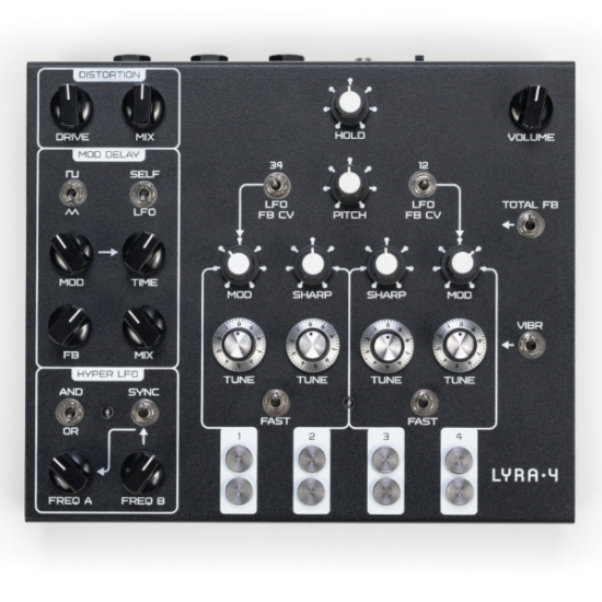 SOMA LABORATORY LYRA-4 Black – Image 1