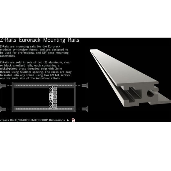 TIPTOP Audio Z-Rails 84HP silver – Image 2