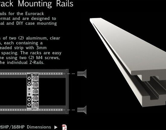 TIPTOP AUDIO Z-RAILS 84HP BLACK – Image 2
