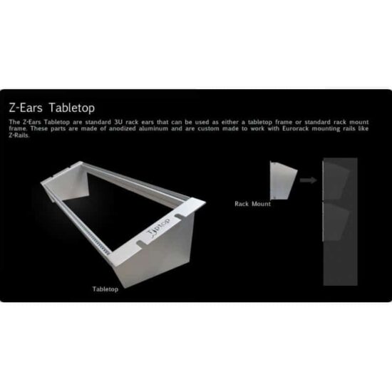 TIPTOP AUDIO Z-Ears Tabletop Paire silver – Image 2