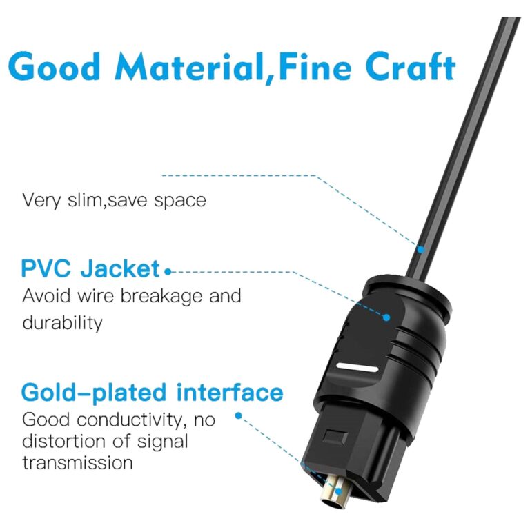 OPTICAB 1M Câble Optique Toslink 1m