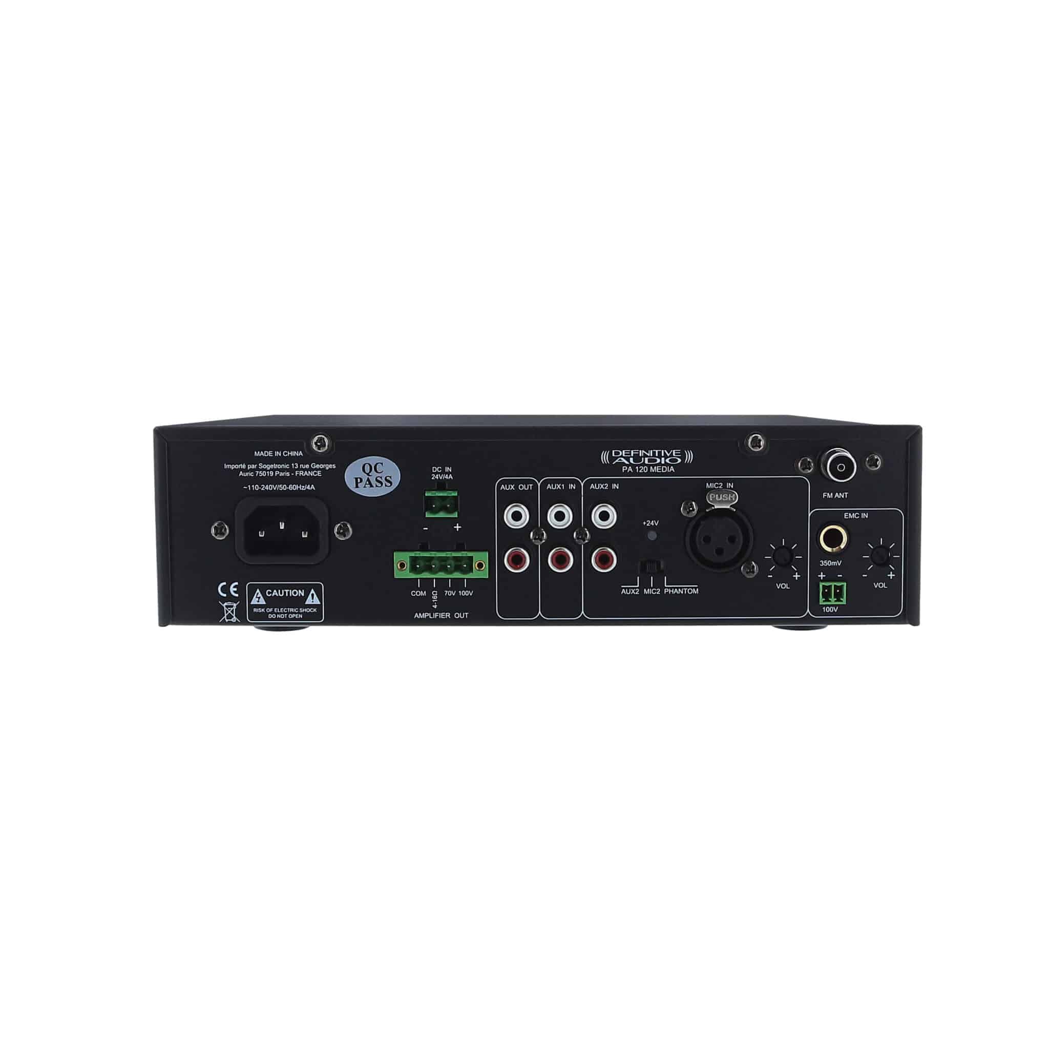 DEFINITIVE AUDIO PA 120 MEDIA – Image 2