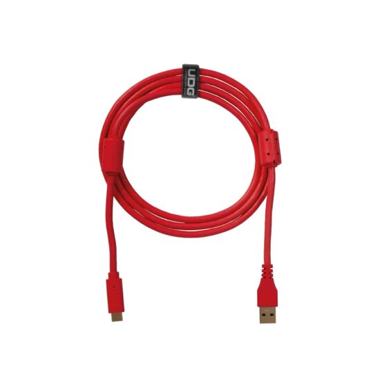 Cable UDG USB 3.0 C-A Rouge Droit 1,5m – Image 1