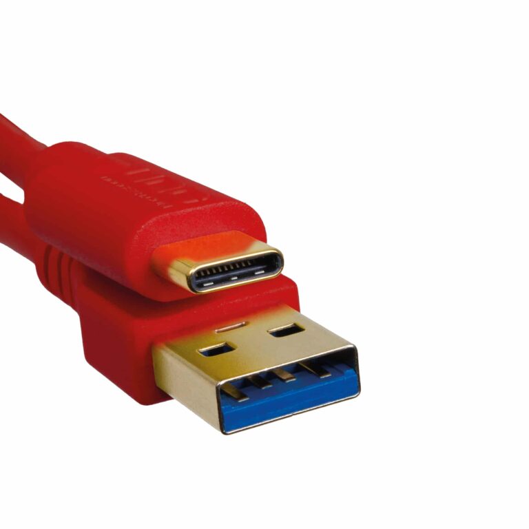 Cable UDG USB 3.0 C-A Rouge Droit 1,5m
