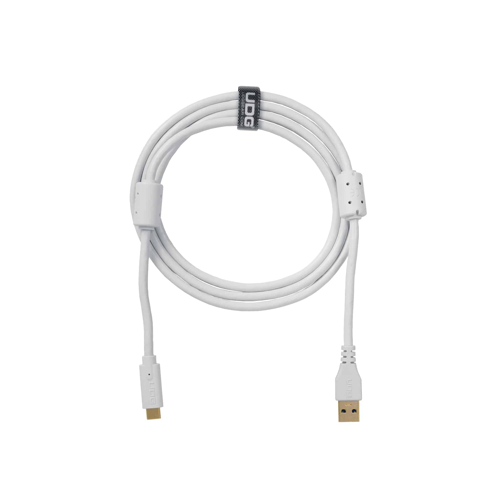 Cable UDG USB 3.0 C-A Blanc Droit 1,5m – Image 1