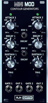 AJH SYNTH DUAL CONTOUR GENERATORS "Dark Edition"