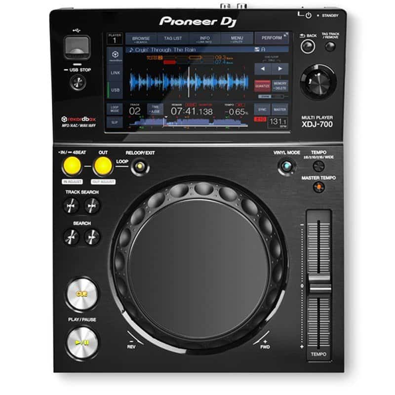 XDJ-700 : Platine DJ compacte et avancée avec fonctionnalités professionnelles – Image 1