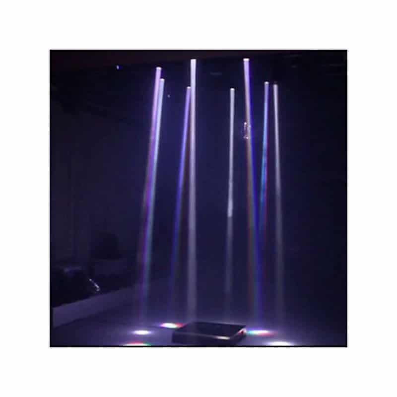 Power Lighting TWIN LYRE BEAM 10W QUAD – Image 2