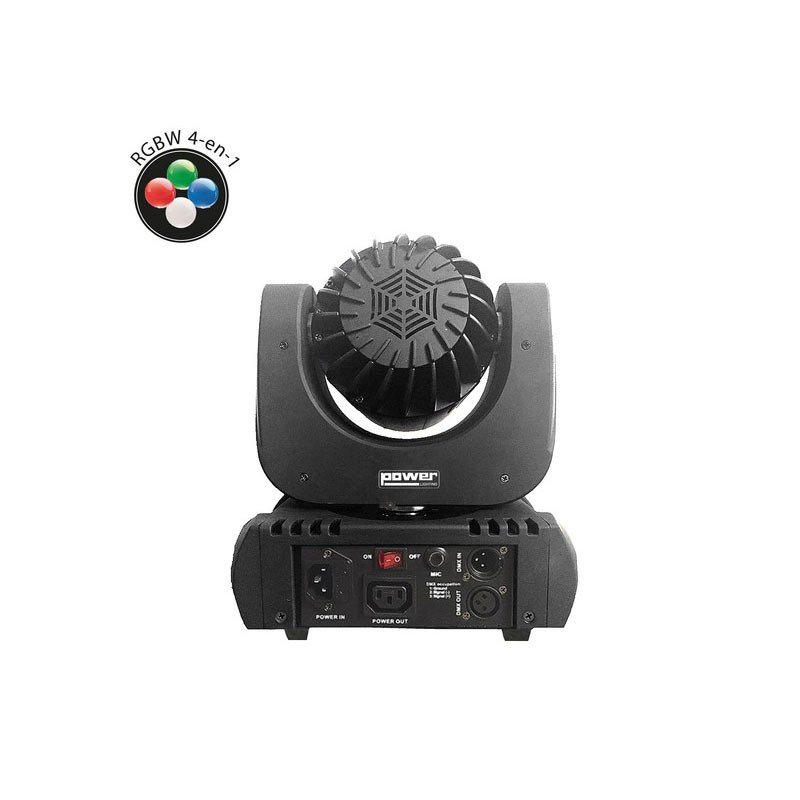 Power Lighting LYRE ROTOR 4x10W QUAD – Image 2