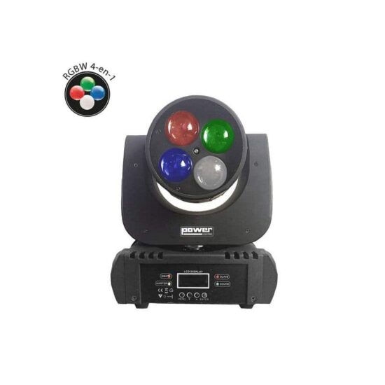 Power Lighting LYRE ROTOR 4x10W QUAD – Image 1