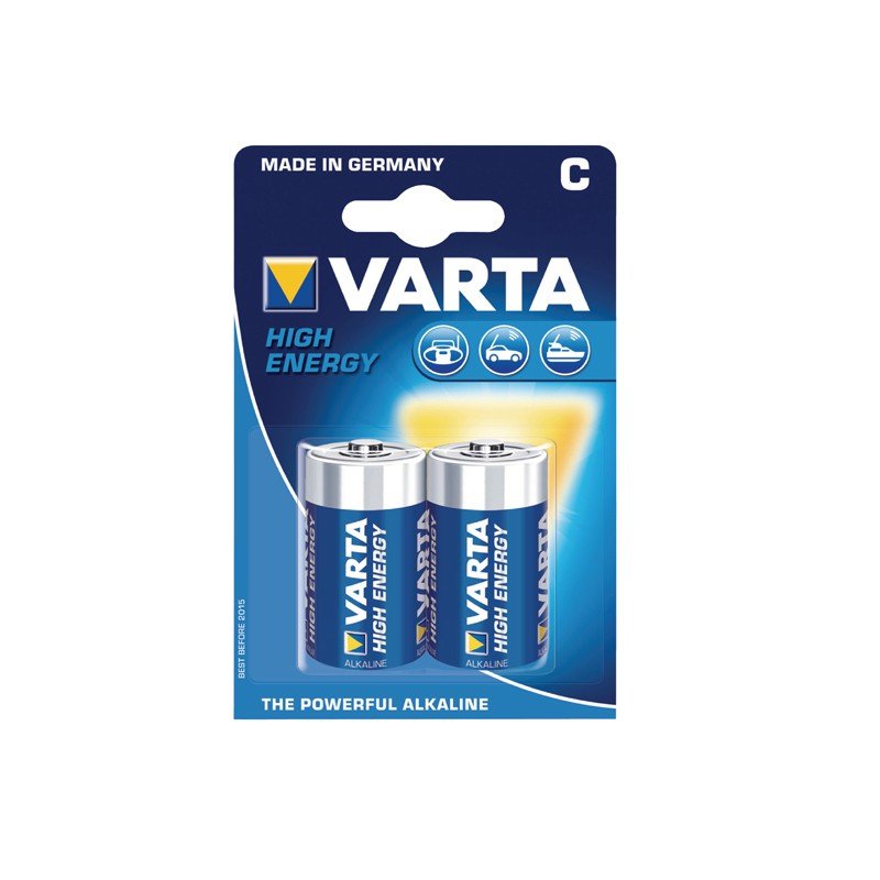 VARTA High Energy piles alcalines Baby (C) – Image 1