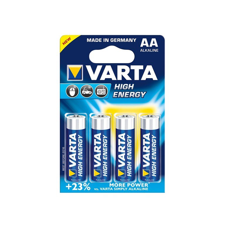 Varta High Energy piles alcalines AA – Image 1