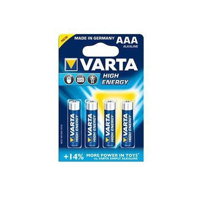 Varta High Energy piles alcalines AAA – Image 1