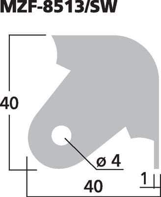 Monacor MZF-8513/SW – Image 2