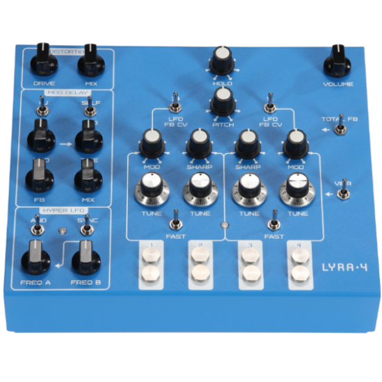 SOMA LABORATORY LYRA-4 Blue – Image 3