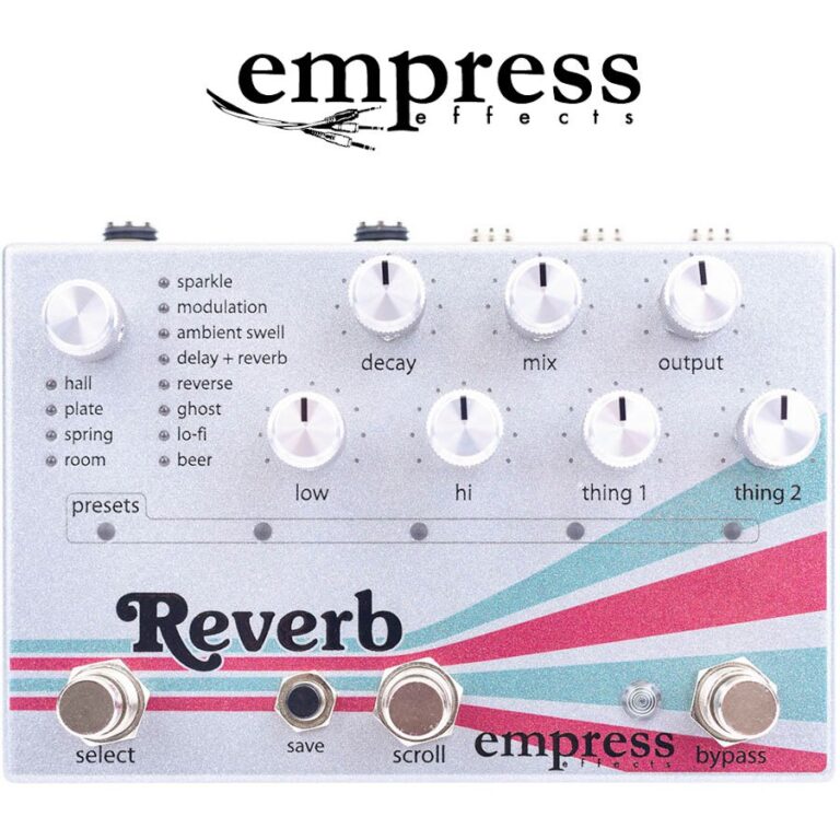 EMPRESS EFFECTS REVERB GUITARE