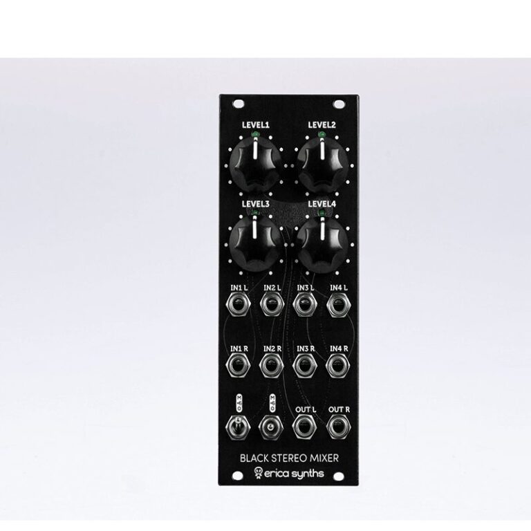 Erica Synth Black Stereo Mixer v3