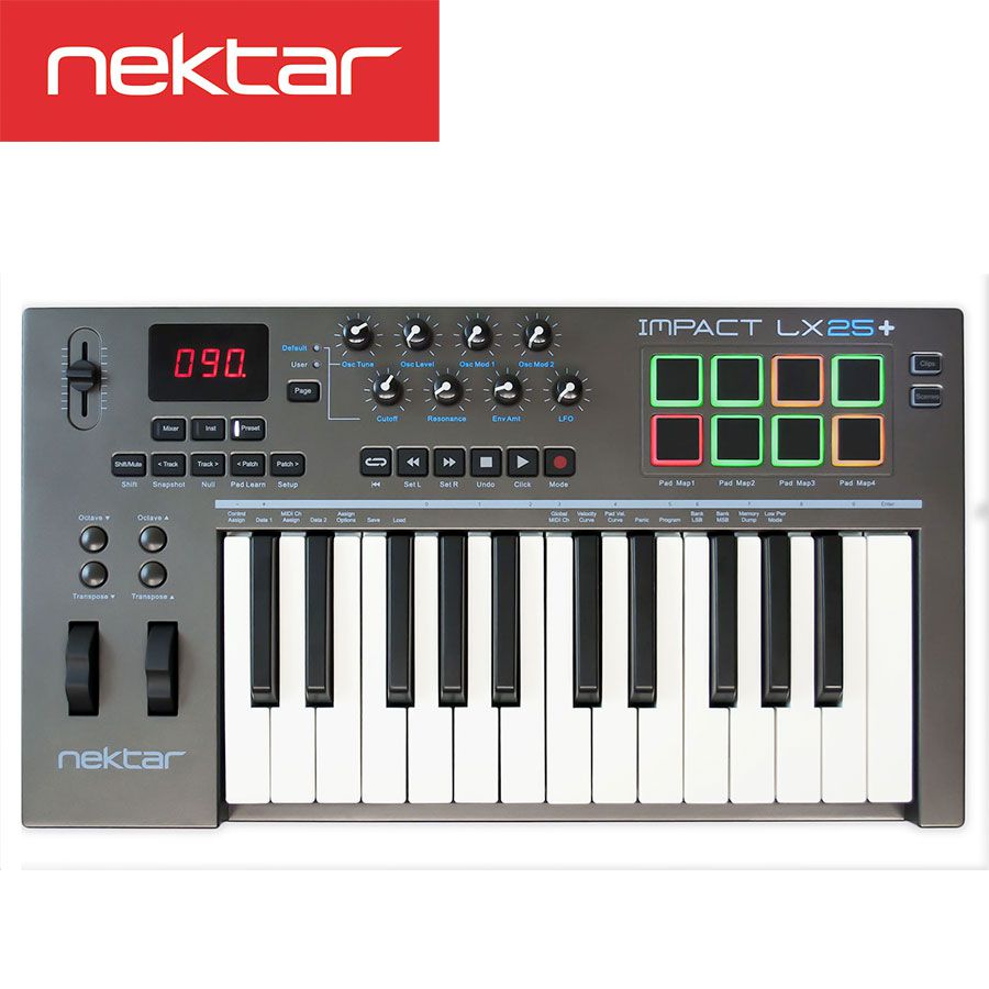 NEKTAR IMPACT LX25 + CLAVIER MAÎTRE – Image 1