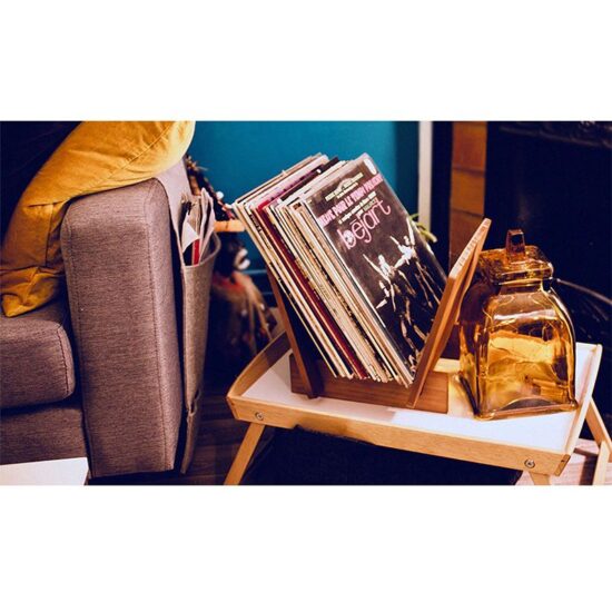 Support Vinyle 25 LP - Finition Bois – Image 2