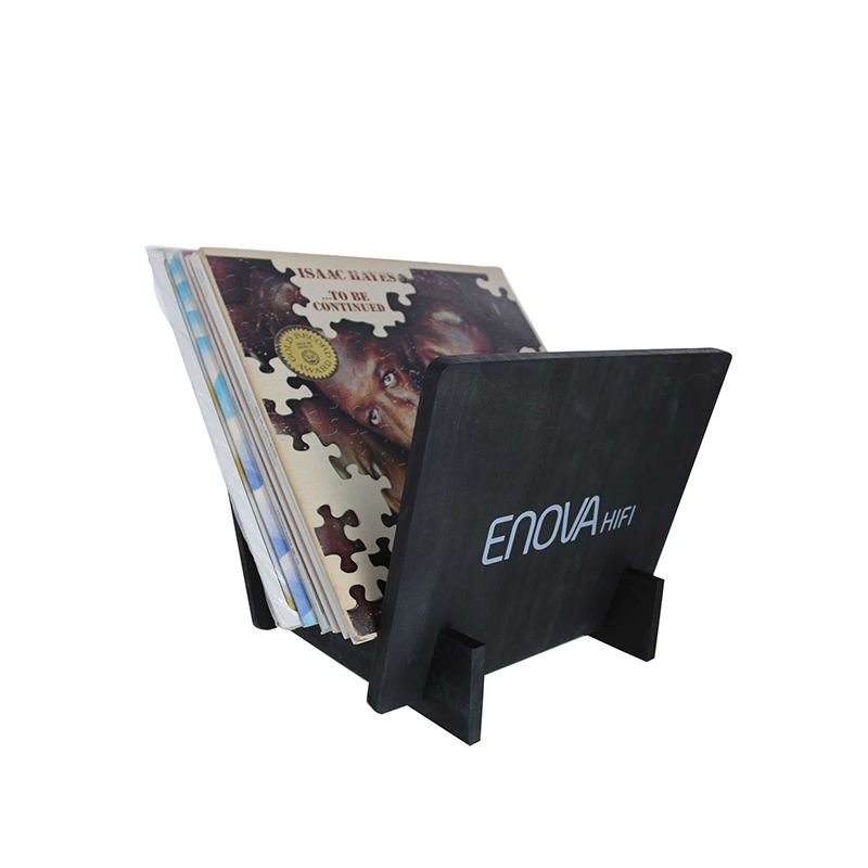 Support Vinyle 25 LP - Finition Noir – Image 1