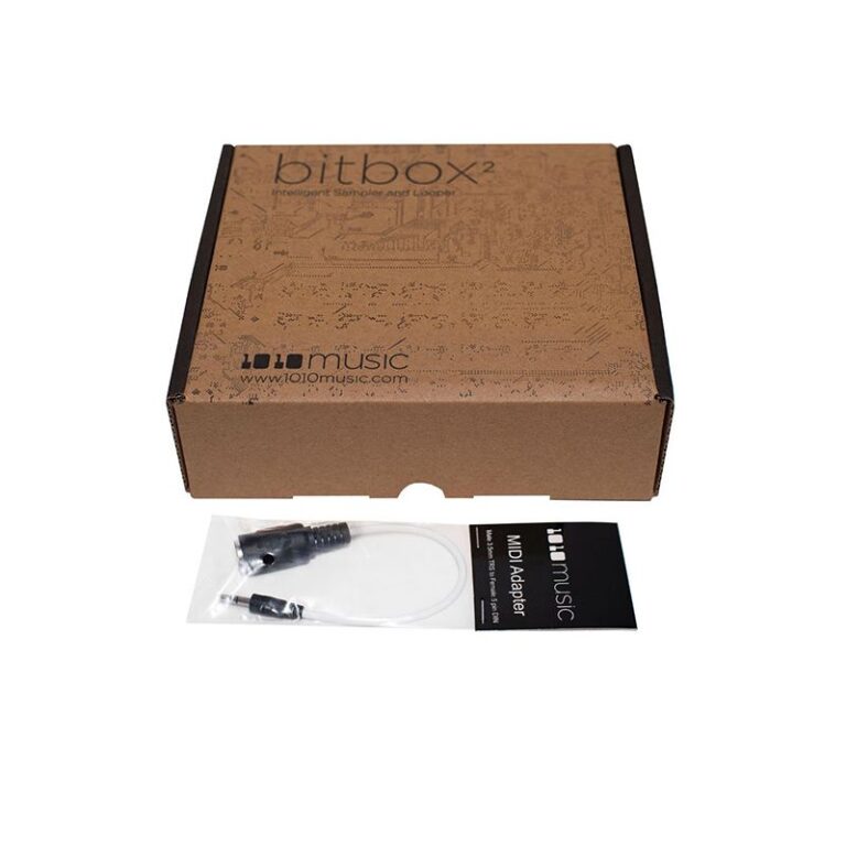 1010 Music Bitbox mk2 – Intuitive Sampling Module Noir