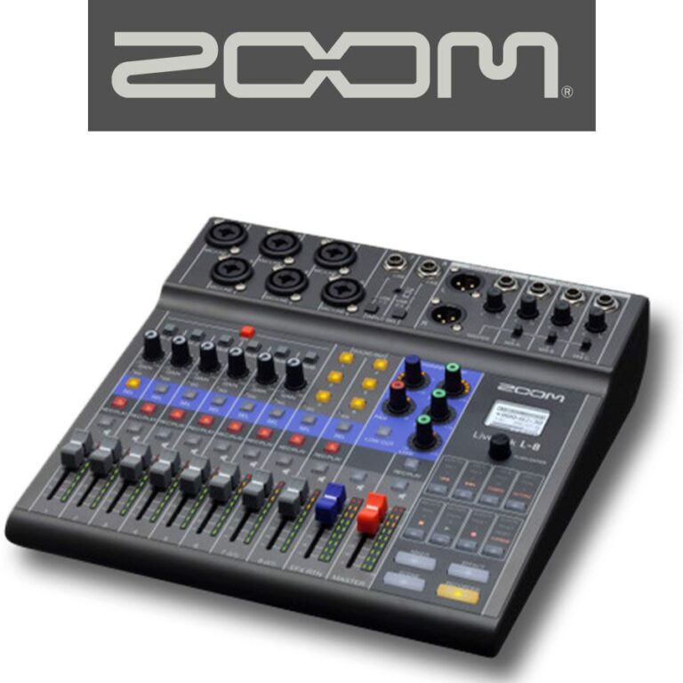 The Zoom LiveTrak L-8