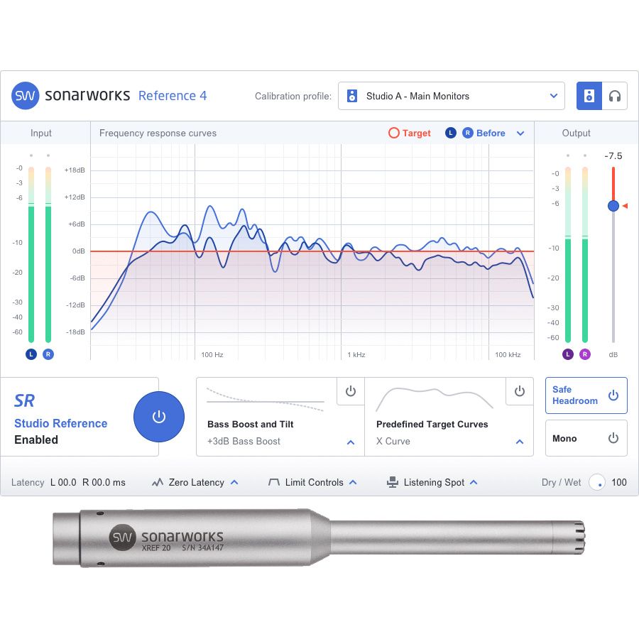 Sonarworks Reference 4 Studio Edition avec Microphone – Image 1