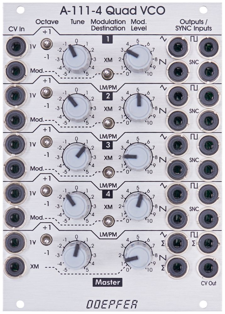 Doepfer A-111-4 Quad VCO