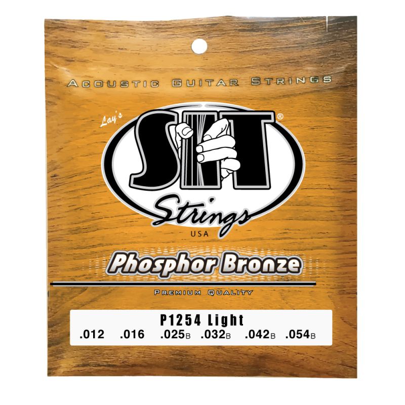 Guitar Strings Acoustic Ph/Bz .012-.054 Light – Image 1