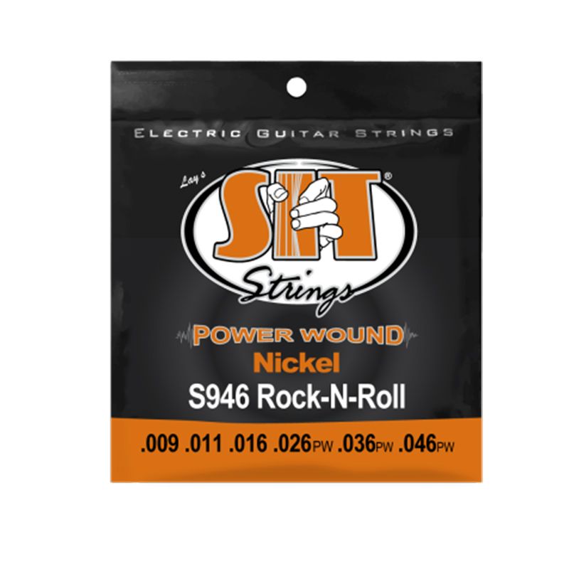 S946 Guitar Strings Power Wound 9-46 – Image 1