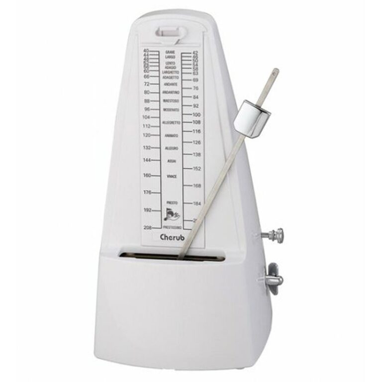 Metronome Mechanical Cherub Blanc