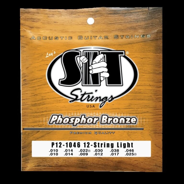 P121046 Guitar Strings Acoustic 12St Phosphore Bronze
