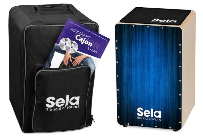 Cajon Varios Bundle Set+Book & DVD+Bag SELA