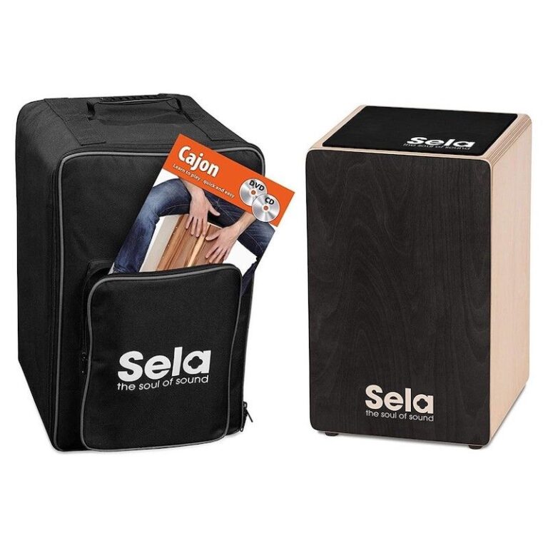 Cajon Primera Bundle Set+Book & DVD+Bag SELA
