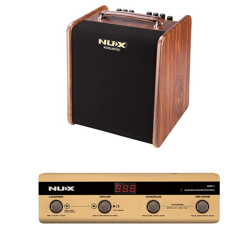 Amplificateur NUX Acoustique avec Looper AC-50 – Image 1