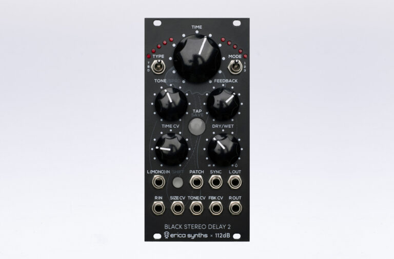 ERICA SYNTHS Black Stereo Delay2
