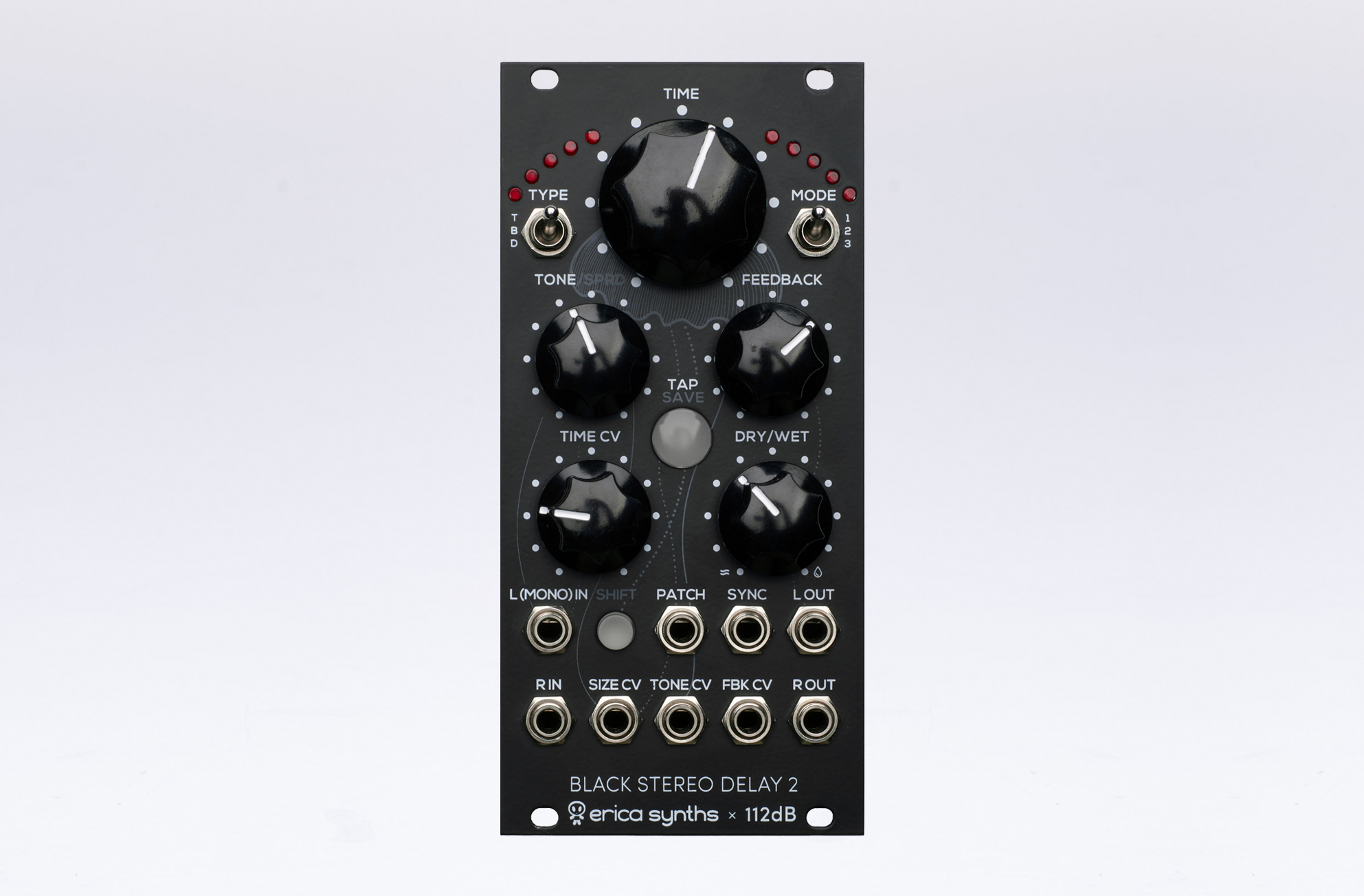 ERICA SYNTHS Black Stereo Delay2 – Image 1