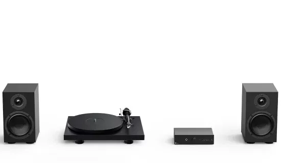 PRO-JECT Colourful Audio System 2 Noir – Image 1