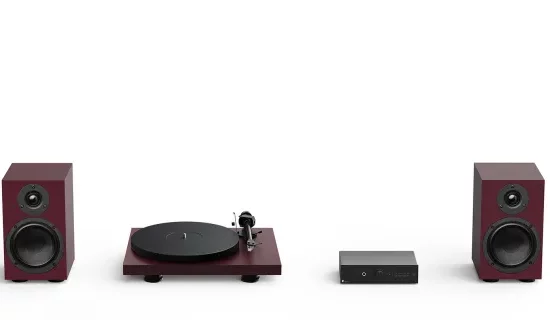 PRO-JECT Colourful Audio System 2 Rouge – Image 1