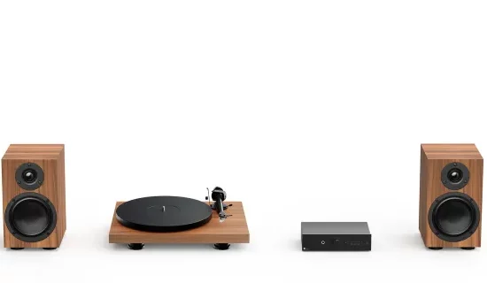 PRO-JECT Colourful Audio System 2 Walnut – Image 1