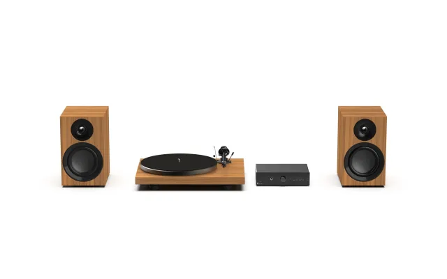 PRO-JECT Colourful Audio System E Walnut