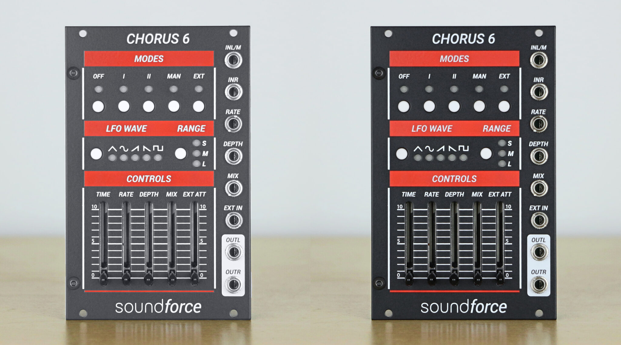 Soundforce Chorus 6 Black – Image 1