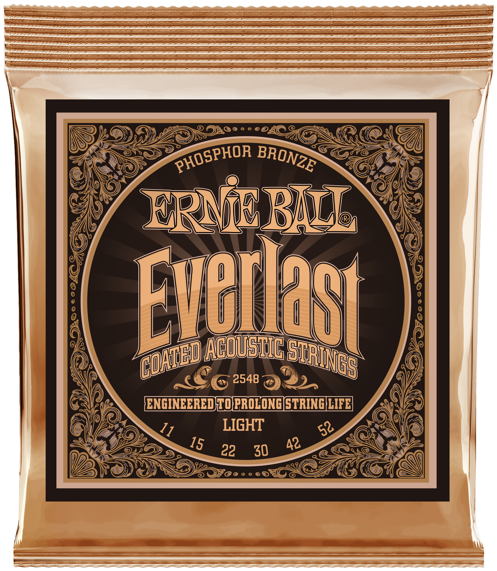 ERNIE BALL, Acoustique, Everlast Phosphor Bronze, Light 11-52 – Image 1