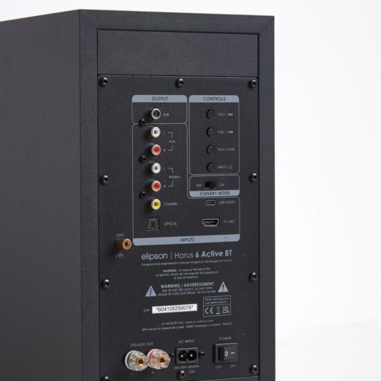 ELIPSON HORUS 6B BT ACTIVE Noir Carbone – Image 4