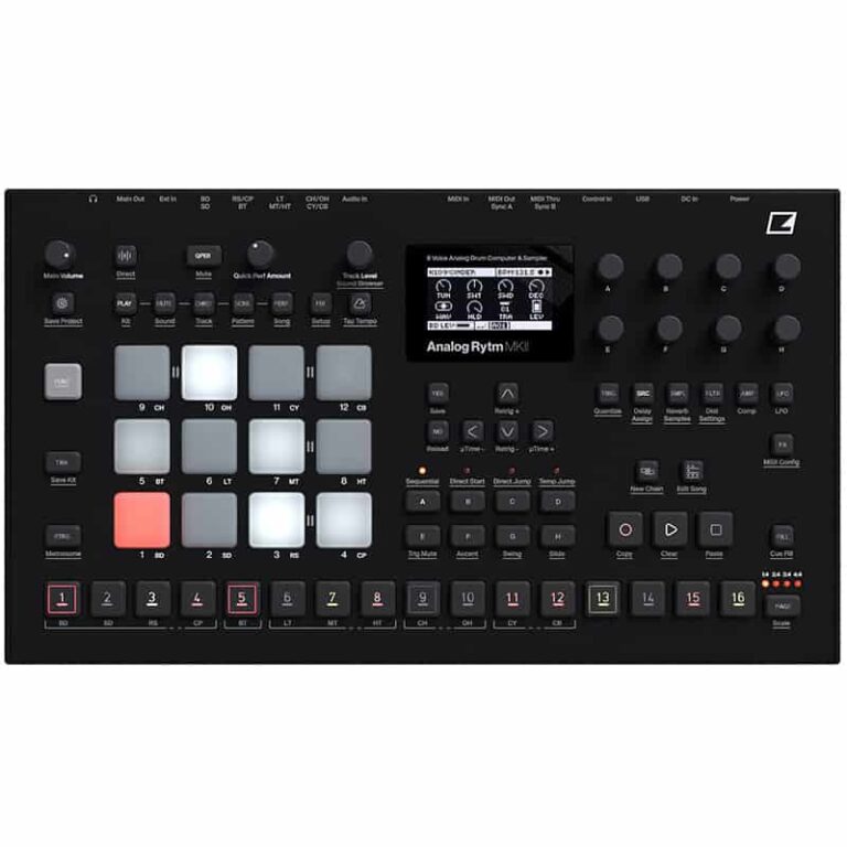 ELEKTRON ANALOG RYTM MKII Black