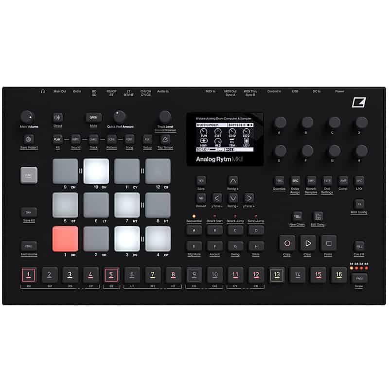 ELEKTRON ANALOG RYTM MKII Black – Image 1
