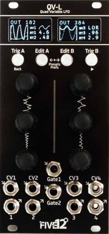 Five12 QV-L : Quad Variable LFO Black